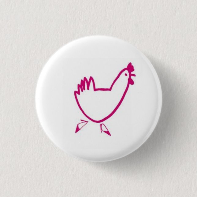 Möhippan knäppas emblem knapp (Framsida)