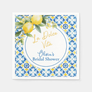 Möhippan La Dolce Vita Lemon Pappersservett