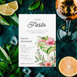 Möhippan Last Fiesta Margarita Blommigt Inbjudningar