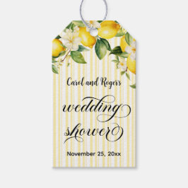 Möhippan Lemon Gren Medelhavet, sommartid Presentetikett