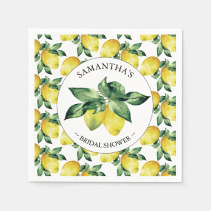 Möhippan Lemon Theme Pappersservett
