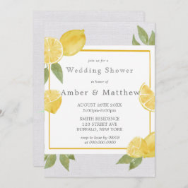 Möhippan Lemons och Linen Watercolor