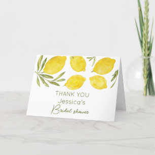 Möhippan Lemons Olive Gren Gult Italien Tack Kort