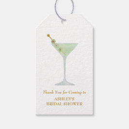Möhippan Martini Cocktail Wedding Favor Presentetikett
