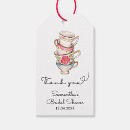 Möhippan Modern  och Vita Tea Party Presentetikett