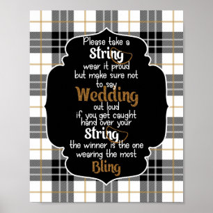 Möhippan Necklace Game Flanals och Frost Poster