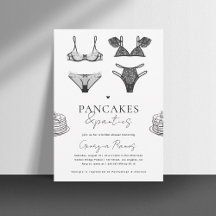 Möhippan Pancakes & Panties Black Lingerie