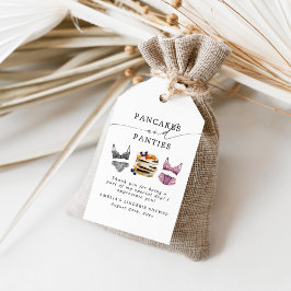 Möhippan Pancakes & Panties Presentetikett