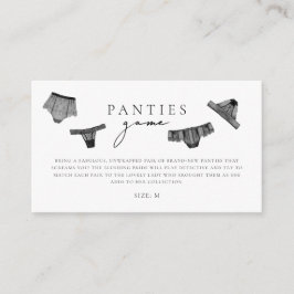Möhippan Panty Game Lingerie Tilläggskort
