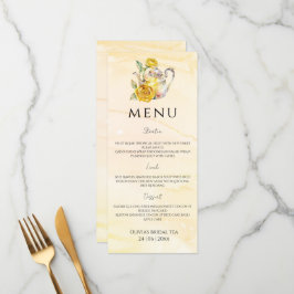 Möhippan party i vattenfärgste meny