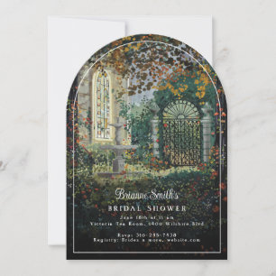 Möhippan Paskriven Victorian Garden Romantik Inbjudningar