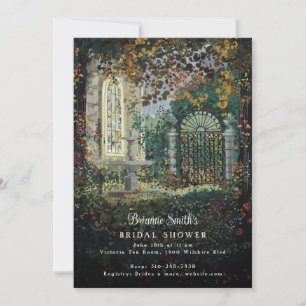 Möhippan Paskriven Victorian Garden Romantik Inbjudningar