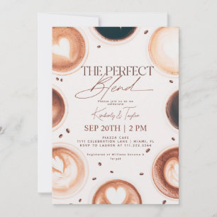 Möhippan Perfekt Blend Coffee Par Inbjudningar