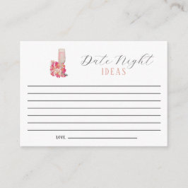 Möhippan Petals och Prosecco Rådkort