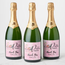 Möhippan Petals Pearls Prosecco Favors