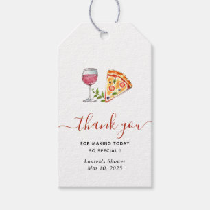 Möhippan Pizza och Vin Tack Presentetikett