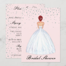 Möhippan Red Hair Bride Illustration Diamond