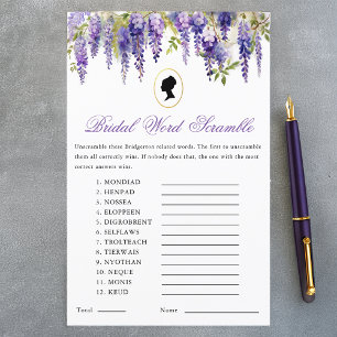 Möhippan ReEmergency Ord Scramble Wisteria