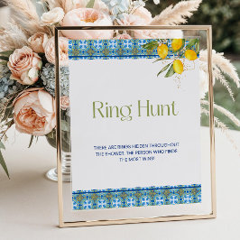 Möhippan Ring Hunt i Medelhavet Poster
