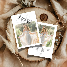 Möhippan Rustic Boho 2 Photo Kärlek och Tack