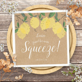 Möhippan Rustic Main Squeeze Lemons Pappersservett