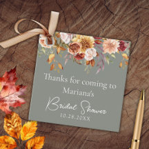 Möhippan Sage Grönt Fall Blommigt