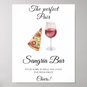 Möhippan Sangria pub Poster