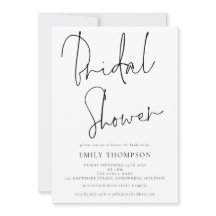 Möhippan Svartvit elegant Script