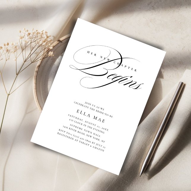 Möhippan Svartvitt kapitel börjar på Onlinen Inbjudningar (Skapare uppladdad)