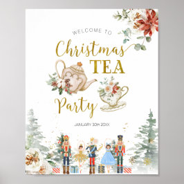 Möhippan Tea Välkommen till julklackaren Poster