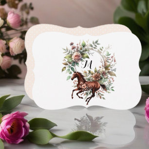 Möhippan Thoroughborn Horse Equestrian Flower
