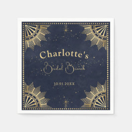 Möhippan Tunga och Guld Celestial Tarot Pappersservett