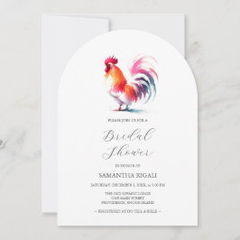 Möhippan Tupp i färglöst vattenfärg Inbjudningar