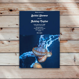 Möhippan Underwater Jellyfish Nautical Inbjudningar