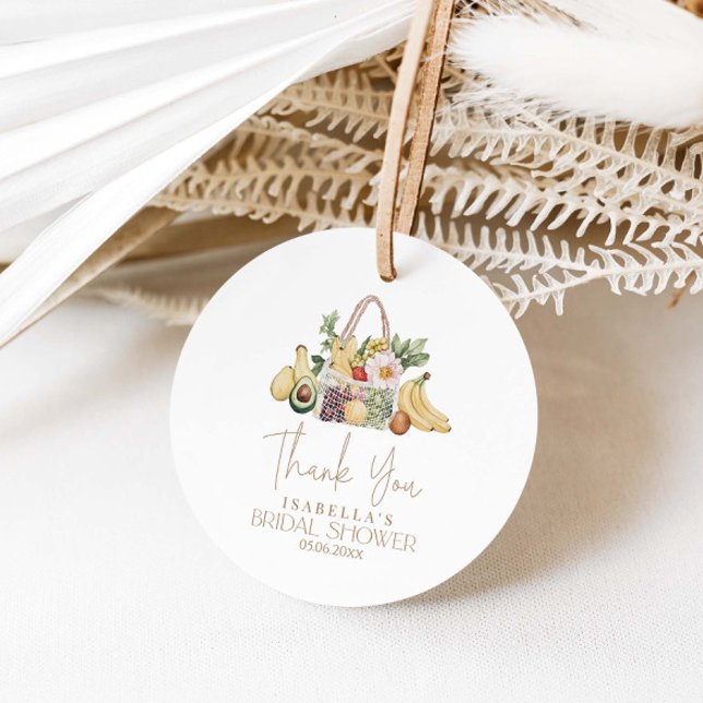 Möhippan utanför marknaden gåvor etiketter (Skapare uppladdad)