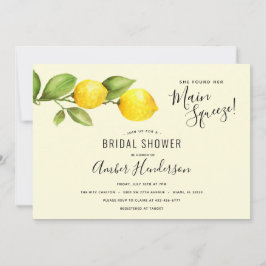 Möhippan Viktigaste Lemons Inbjudningar