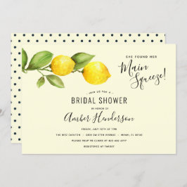 Möhippan Viktigaste Lemons Inbjudningar