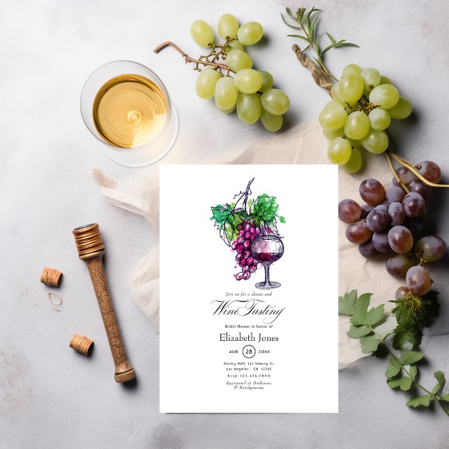 Möhippan vin Tasting Inbjudningar (Skapare uppladdad)
