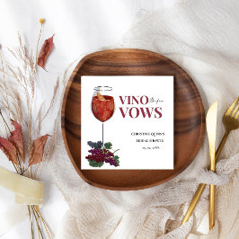 Möhippan Vinow före vingarna Vin Tasting Pappersservett