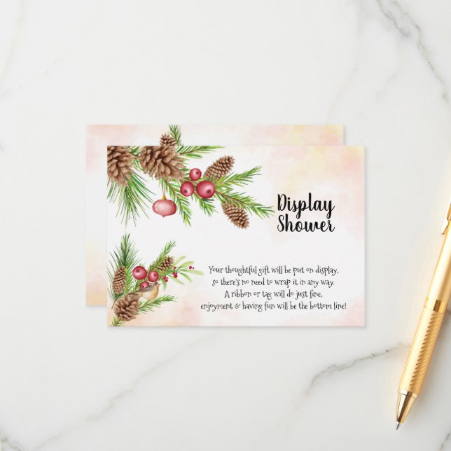 Möhippan Visningen Bröllop i jul Tilläggskort (Fram/Back In Situ)