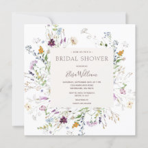 Möhippan Watercolor för Blommigt Wildblomma