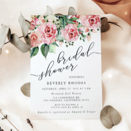 Möhippan Watercolor Ro Inbjudningar