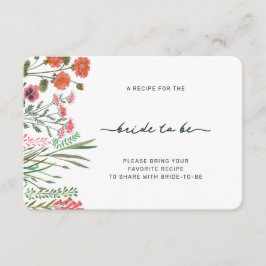 Möhippan Wildblomma  A Recept Tilläggskort