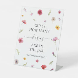 Möhippan Wildblomma gissar hur många Kisses