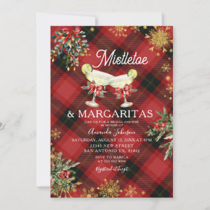 Möhippan Winter Play Mistletoe & Margaritas Inbjudningar