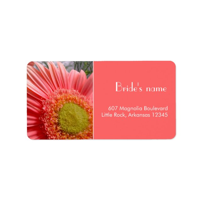 Möhippans adressetikett (Framsidan)