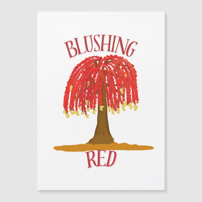 möhippans inbjudan magnetisk inbjudningskort (Framsida)