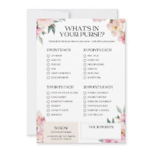 Möhippans spel Vad är i din Rosa för inköp?