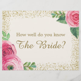 Möhippans spelsignal - 8,5 x 11