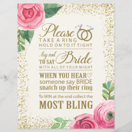 Möhippans spelsignal - 8,5 x 11 reklamblad